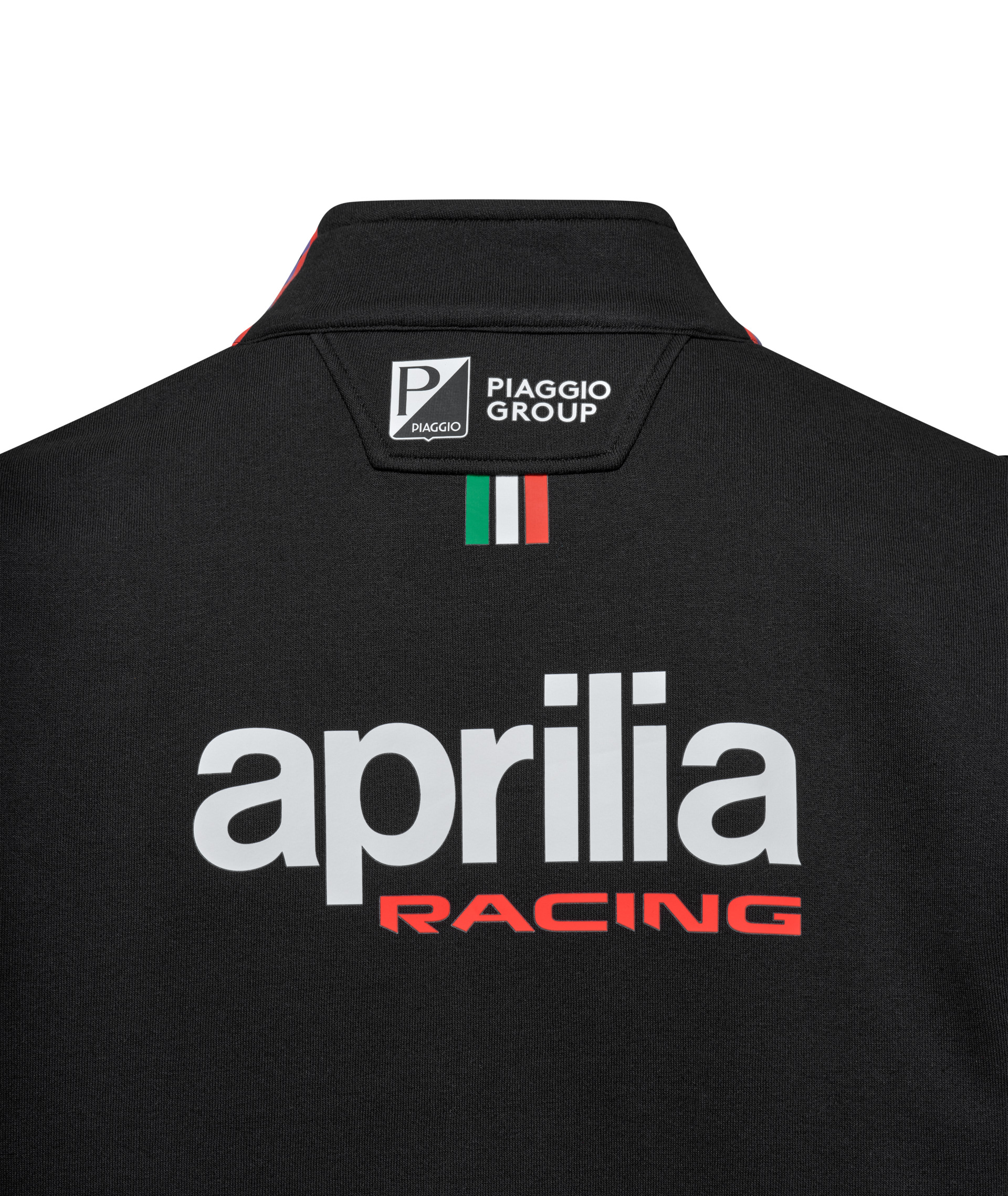 Sudadera con cremallera Aprilia Racing Team Replica 2026 para hombre, negra