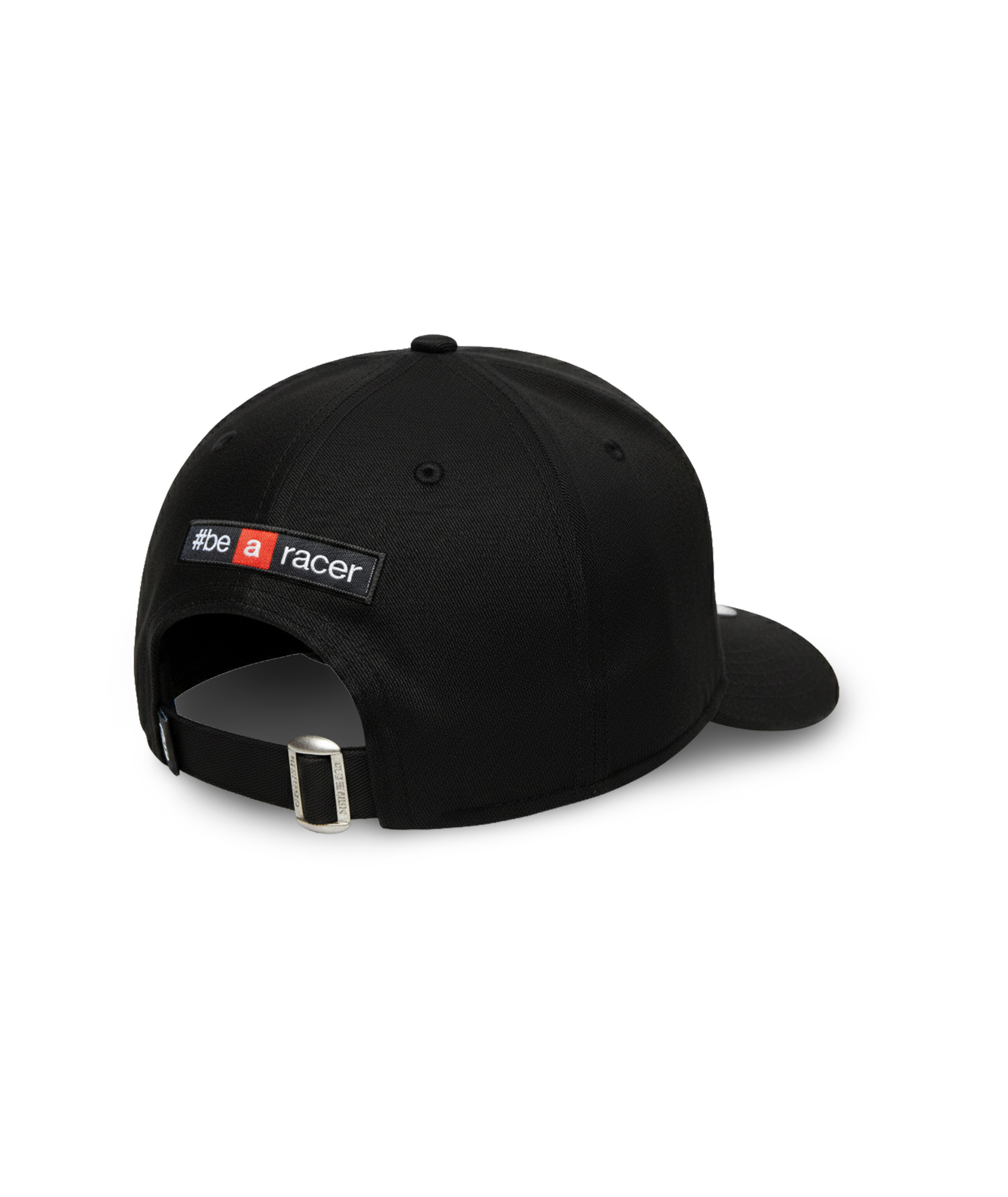 Gorra de béisbol New Era 9Forty con el logotipo de Aprilia, color negro