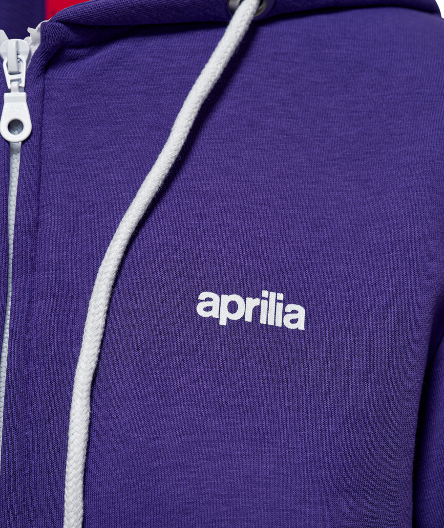 Aprilia sudadera unisex morado