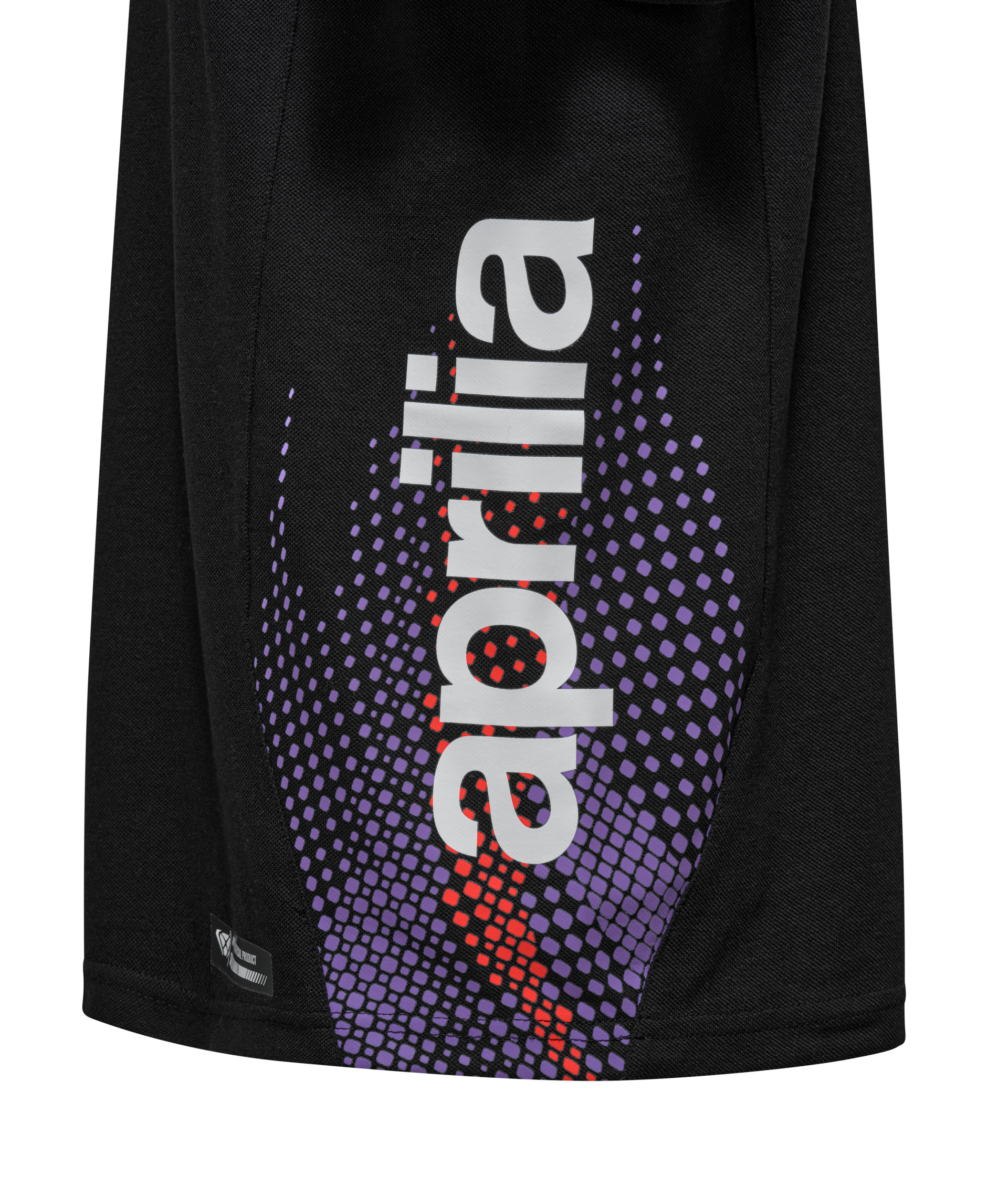 Camiseta Aprilia Racing Team Replica 2026 para hombre, negra
