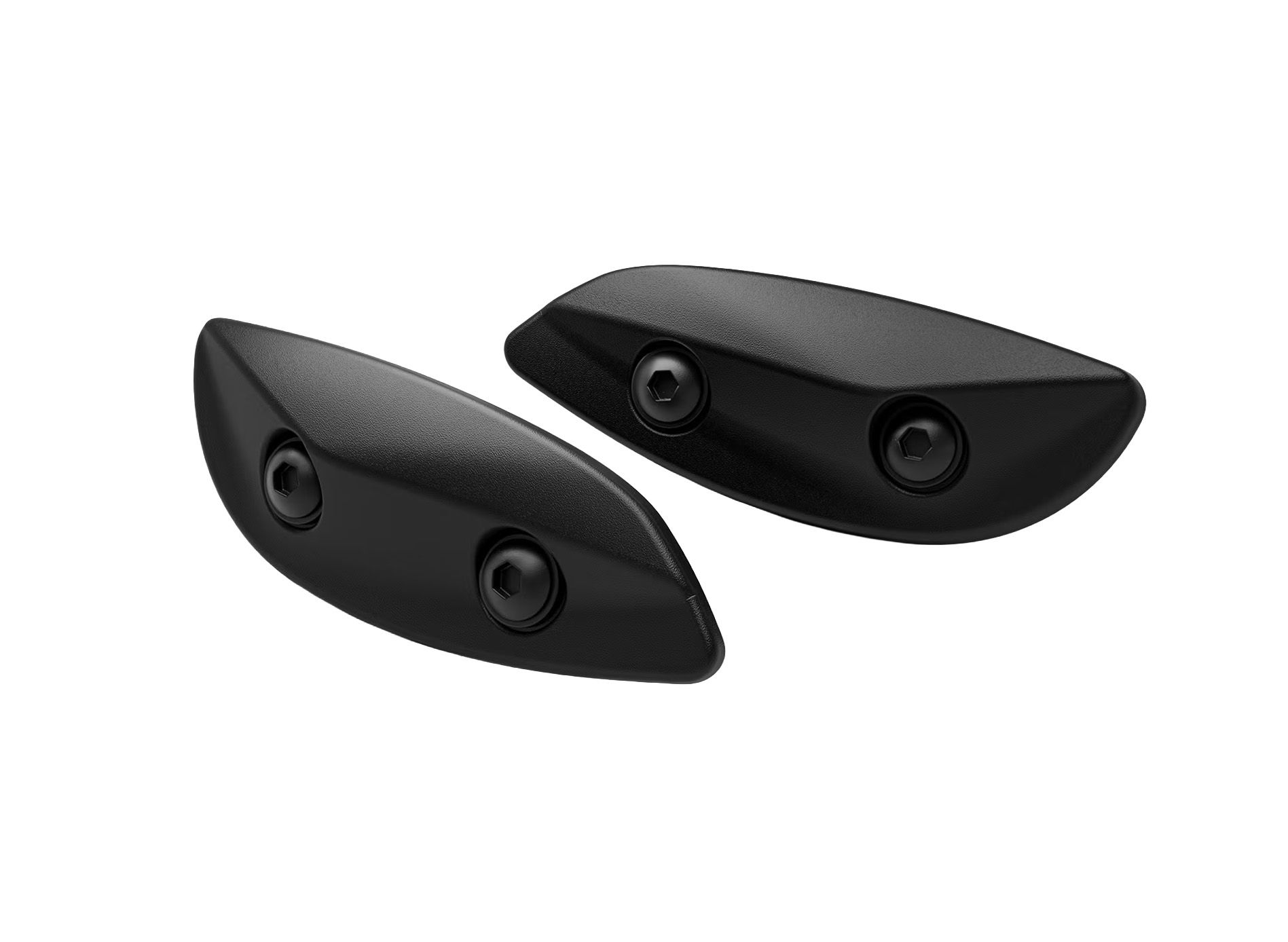 Tapa para soporte de espejo negro para Aprilia RS 660 /Fábrica (25-) / RSV 4 1100 /Fábrica (25-)