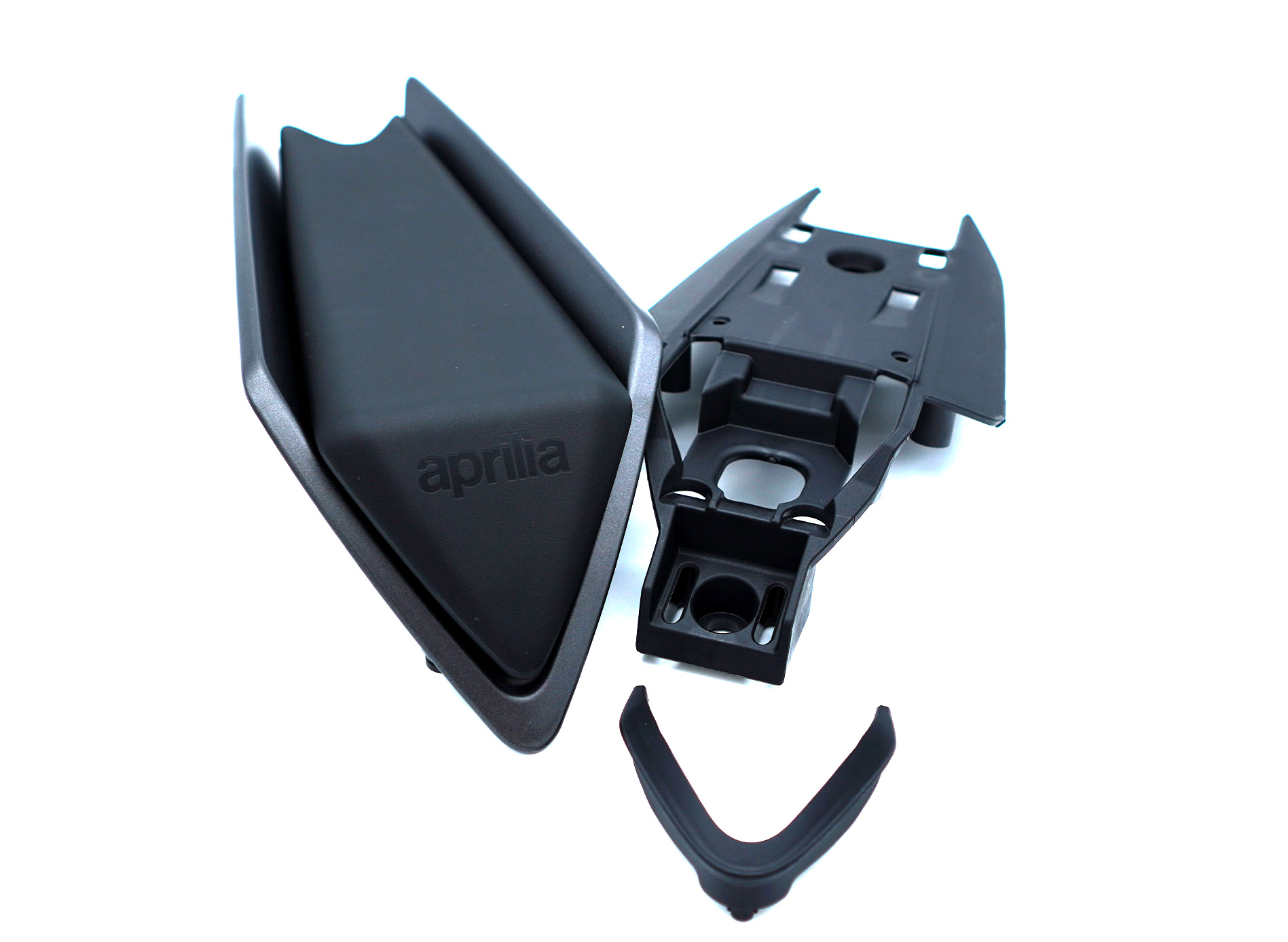 Funda asiento pasajero Apex Negro para Aprilia RS 660