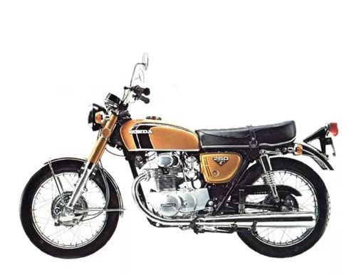 CB 250 B 1972-1975 (CB250 5020346-5033)