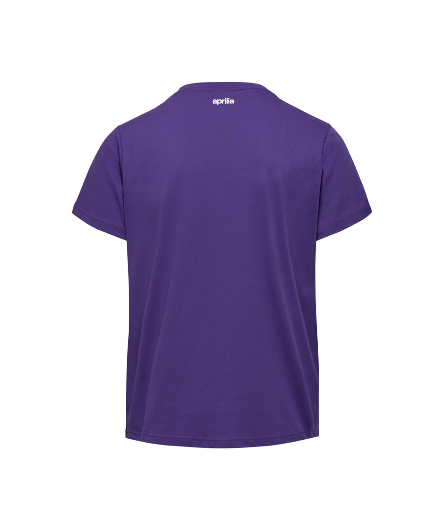 Camiseta Aprilia Wide morada