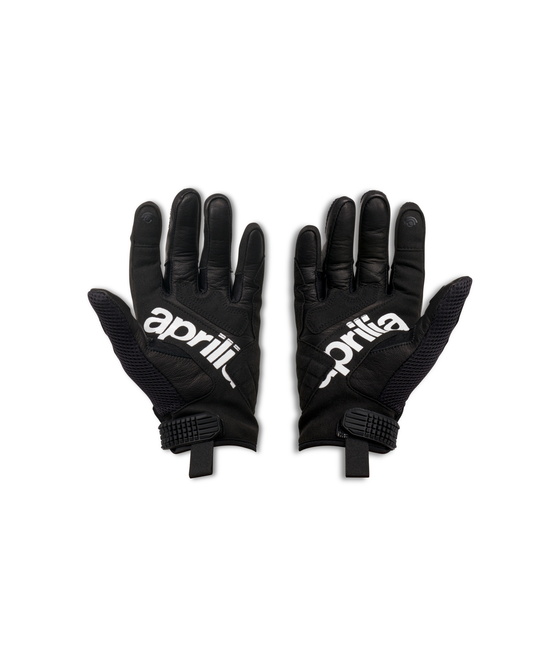 Guantes Aprilia hombre negro rojo