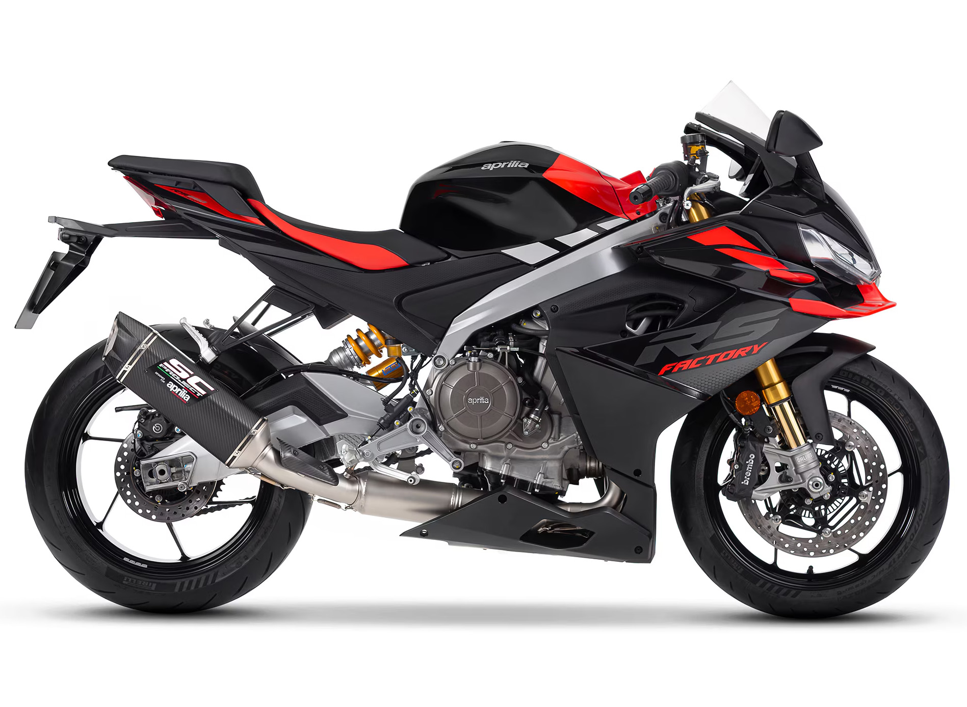 Sistema de escape SC-Project para Aprilia RS 660 /Factory / Tuono 600 Factory (25-)