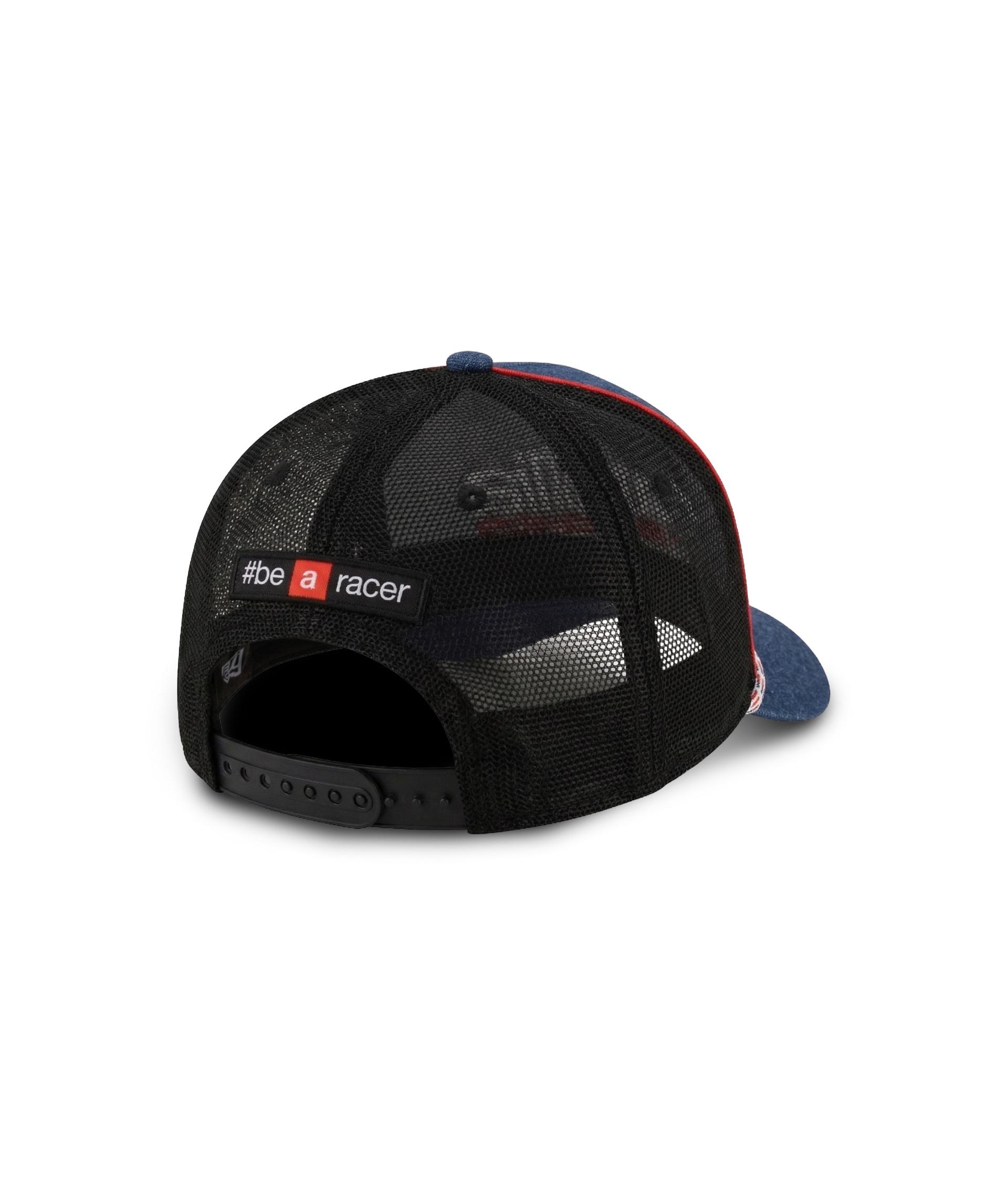 Gorra de béisbol Aprilia Replica Austin New Era 9Seventy negra y azul