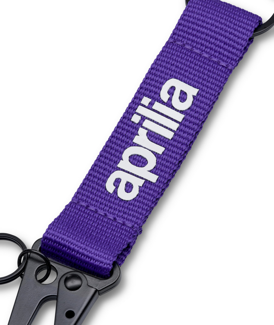 Llavero Aprilia morado
