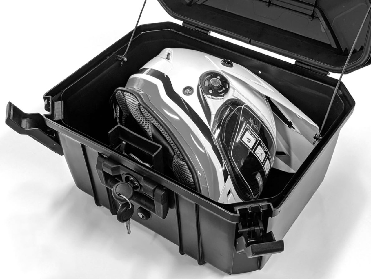 Kit Top Case con placa de montaje 40 L para Aprilia Tuareg 660