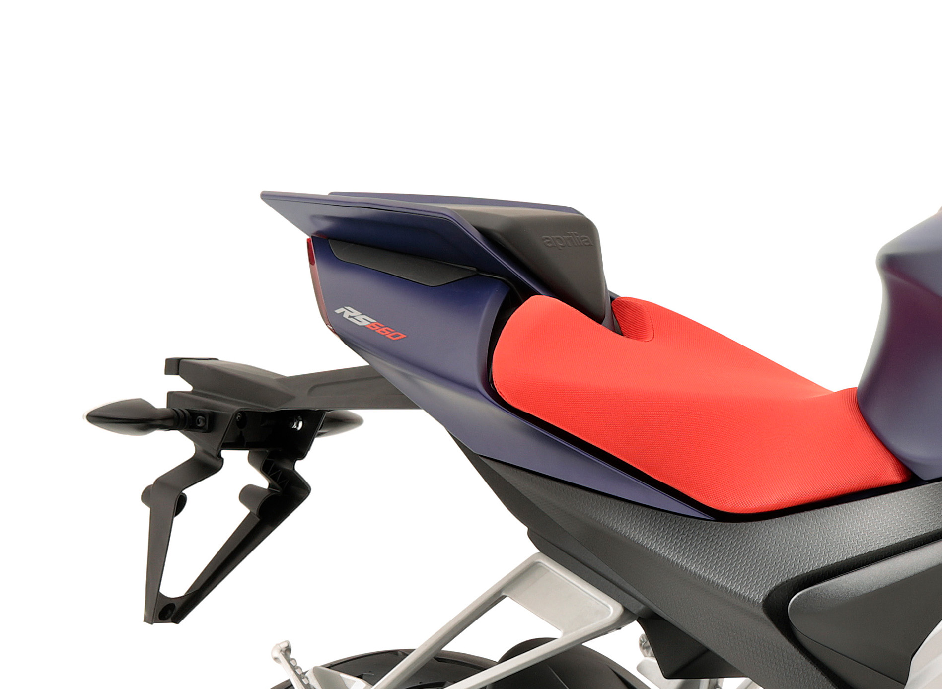 Funda asiento pasajero Rojo Lava para Aprilia RS 660
