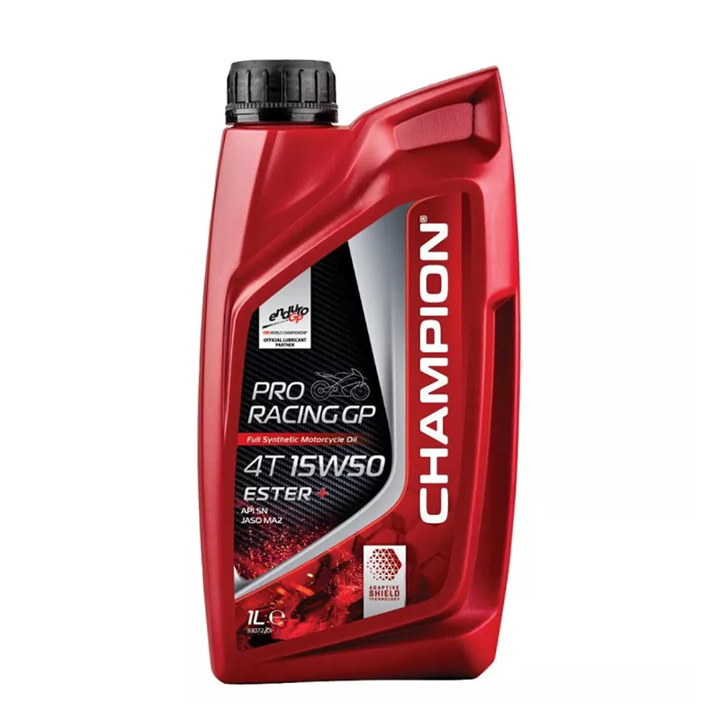 CAMPEÓN® Proracing GP 4T 15W-50 ESTER + Aceite de motor totalmente sintético - 1 litro - Aprilia Dorsoduro (2