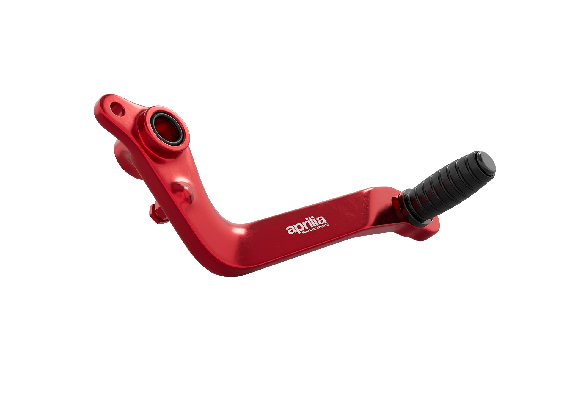 Palanca de freno de pie aluminio rojo para Aprilia RS 457 (24-)