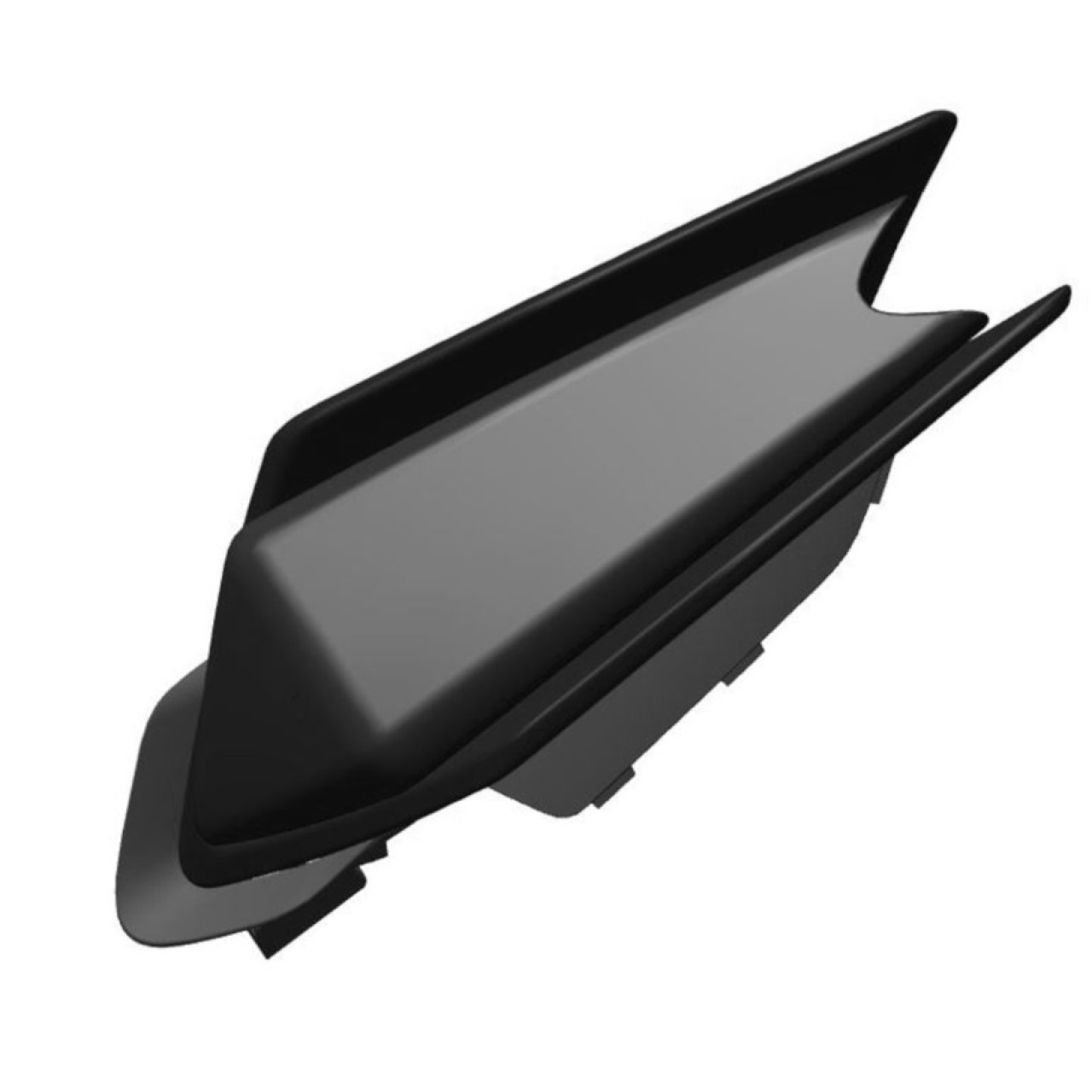Funda asiento pasajero negro mate para Aprilia RS 660