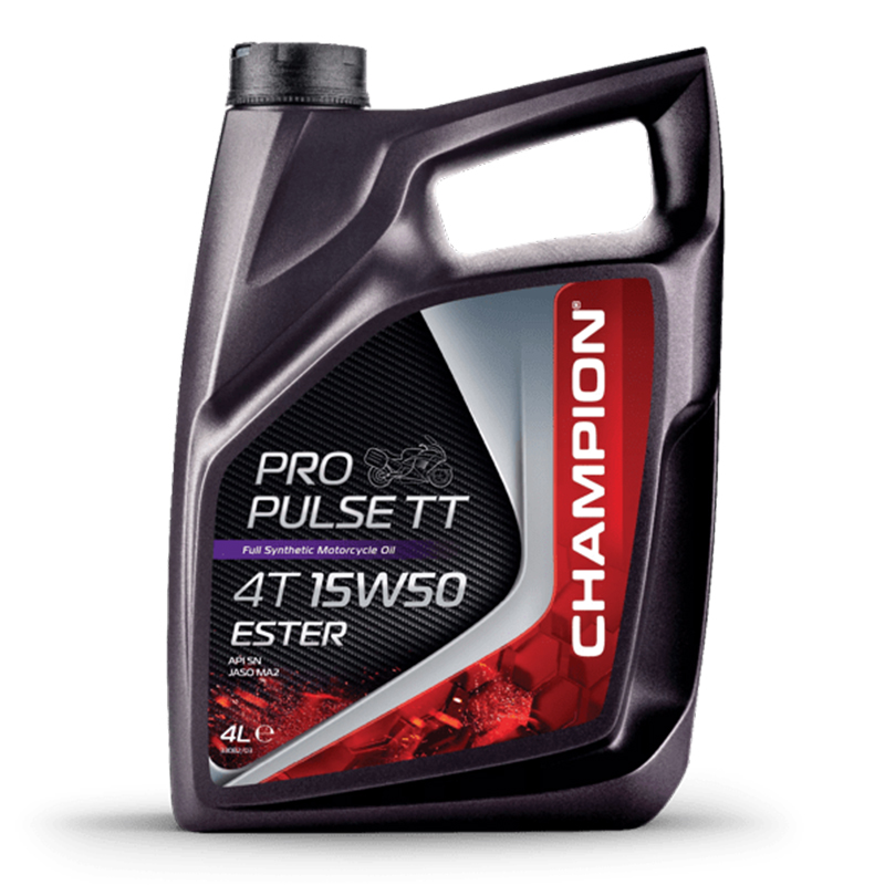 CHAMPION® Aceite de motor Pro Pulse TT 4T 15W-50 Ester - 4 litros - Aprilia Dorsoduro (2008-2009)