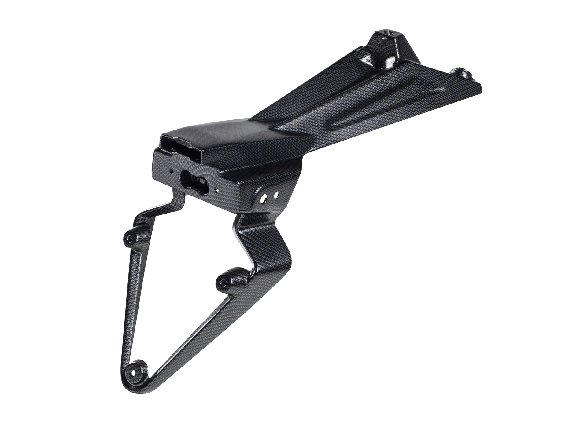 Soporte de matrícula de carbono original para Aprilia RS 660 / Tuono 660