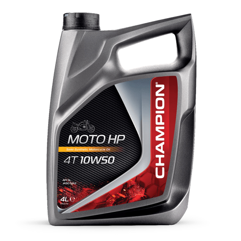 CHAMPION® Aceite de motor Moto HP 4T 10W-50 - 4 litros - Aprilia Tuono 660 (2021-)