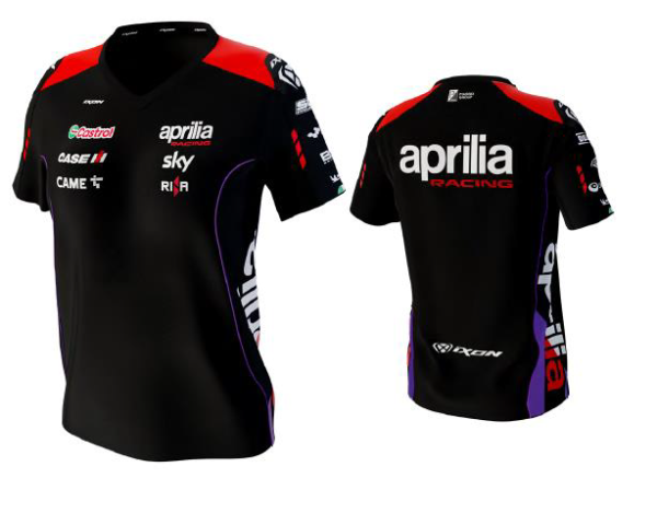 Camiseta Aprilia Racing Réplica 2024 Señoras