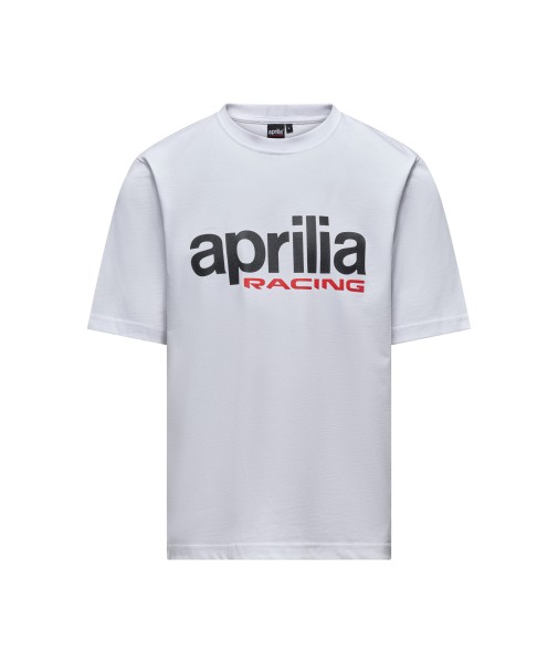 Aprilia Camiseta Racing Colorido Hombre blanca