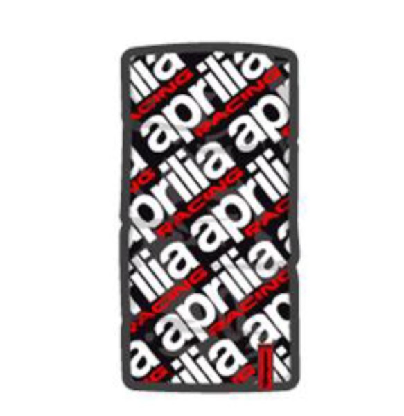 Aprilia pañuelo negro rojo blanco