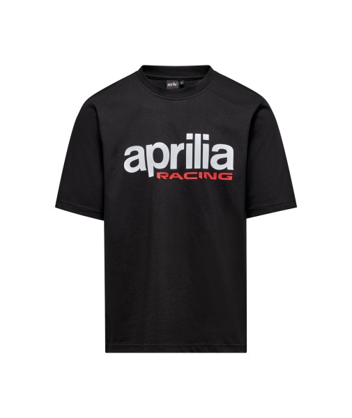 Aprilia Camiseta Racing Colorido Hombre negro