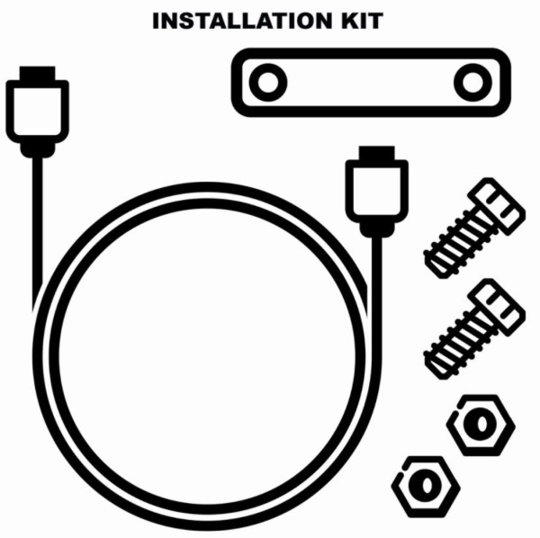 Kit de montaje para sistema de alarma antirrobo para Aprilia Tuareg 660 E5 ABS