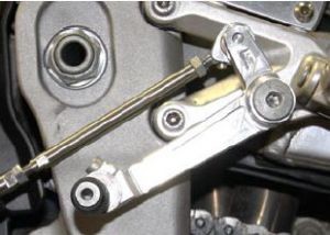 Palanca de cambios, Racing, sin ABE para Aprilia RSV4 RR/RF/ Tuono V4