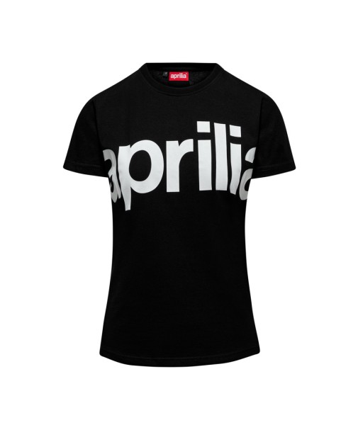 Camiseta Aprilia Señoras negro