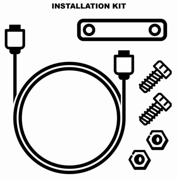 Kit de instalación de Plataforma Multimedia para Aprilia /Moto Guzzi