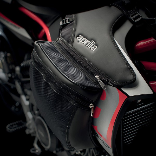 Bolsas laterales originales para tapa de depósito Aprilia Dorsoduro 750 / 900 / 1200