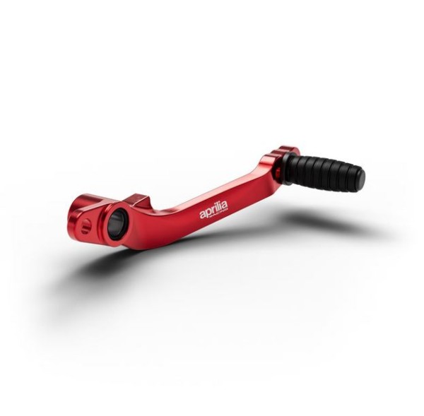 Palanca de freno de pie aluminio rojo para Aprilia RS 660 /Factory / Tuono 600 Factory (25-)