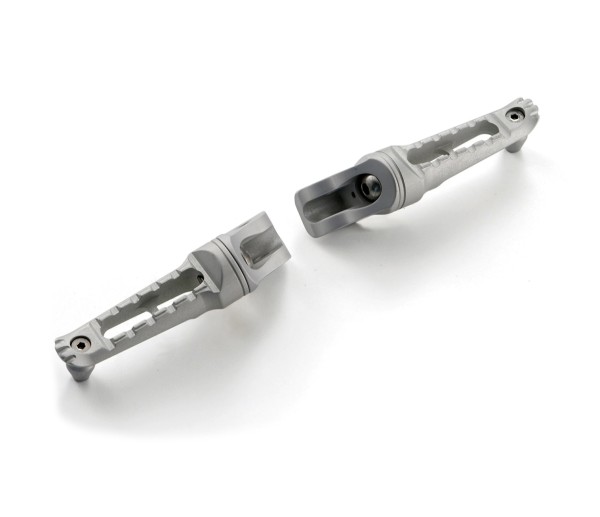 Juego de reposapiés trasero, aluminio para Aprilia Shiver