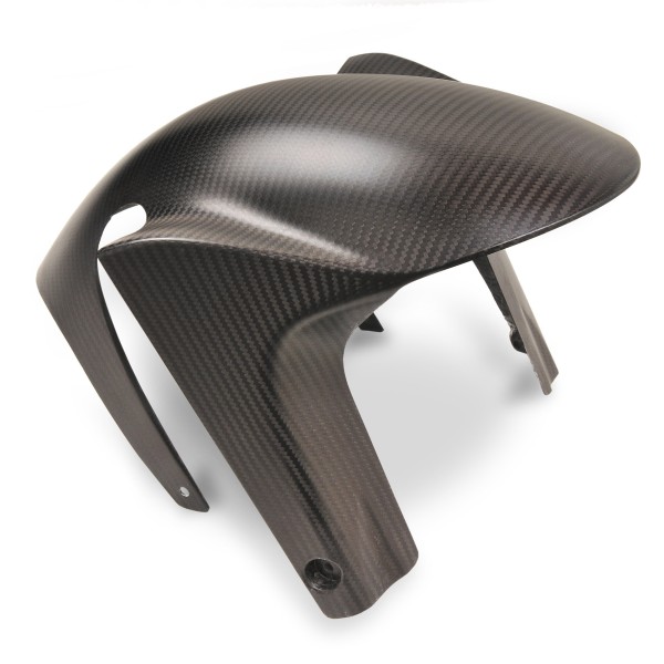 Guardabarros delantero original Aprilia RSV 4 / Tuono V4 / Caponord/ Shiver, carbono